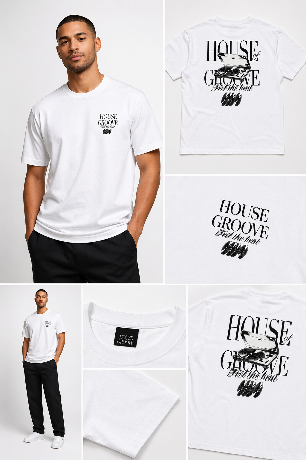 GRAPHICS HOUSE OF GROOVE TEE