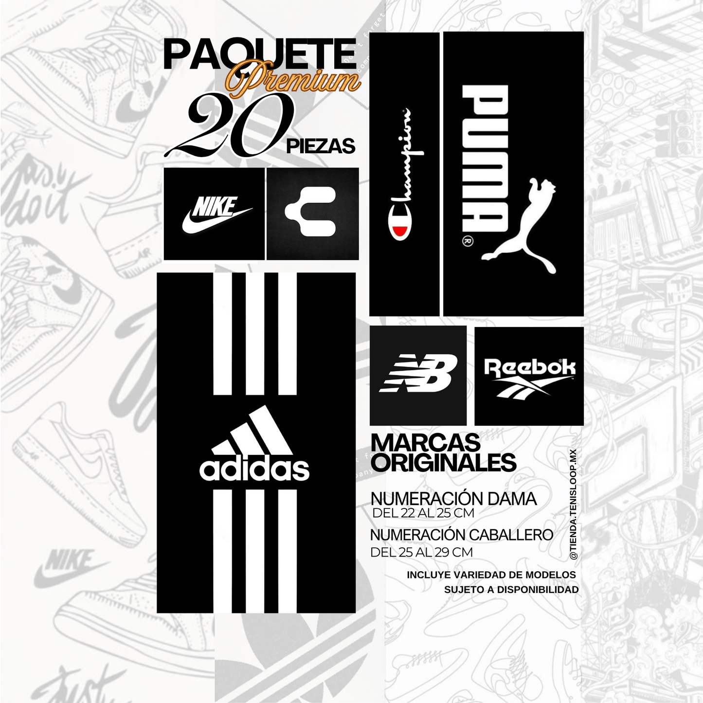 Paquete Premium 20